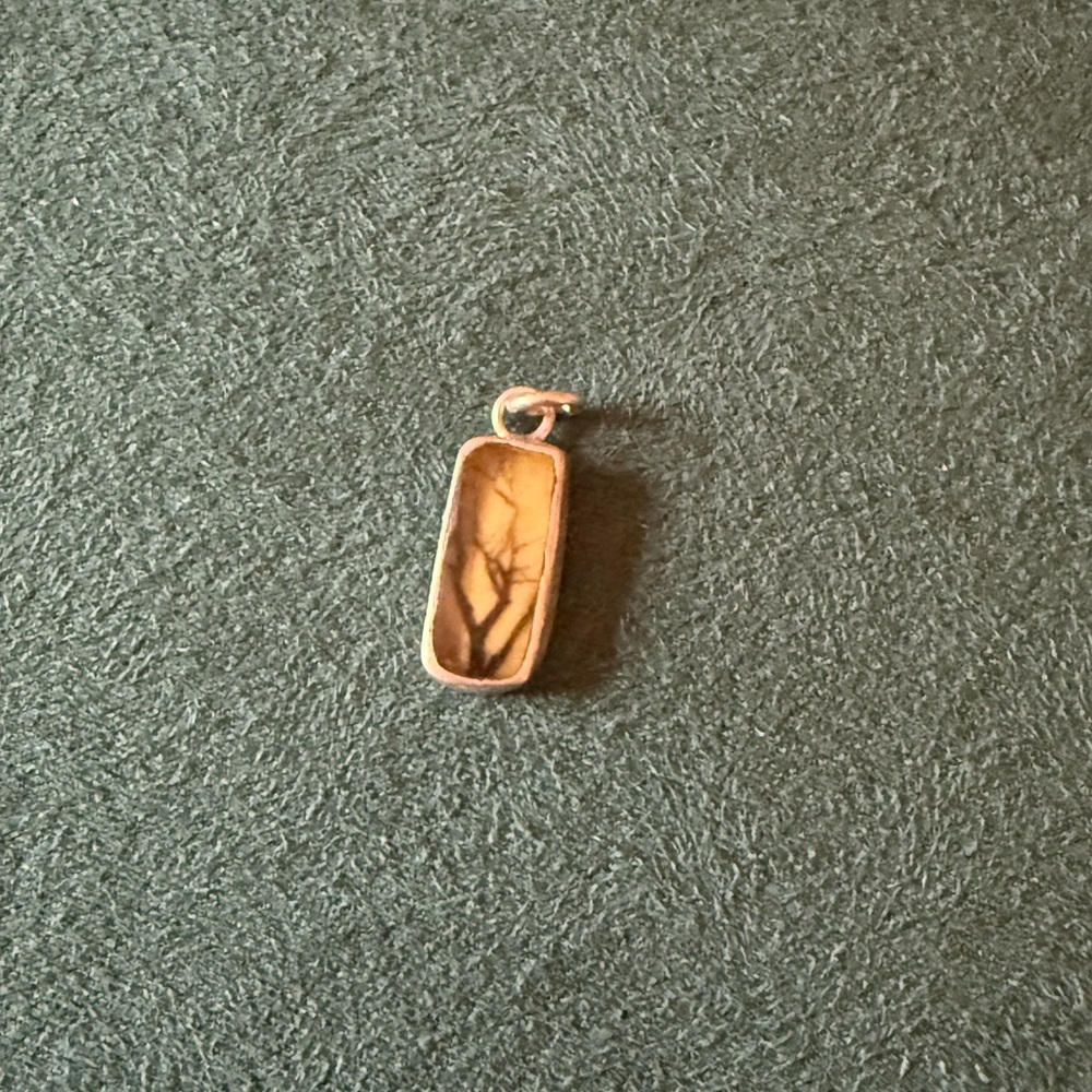 Elegant silver Winter Branch Pendant
